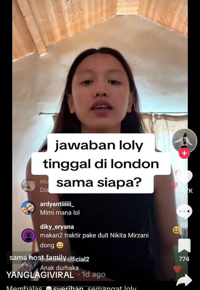 8 Potret Kos-Kosan Anak Nikita Mirzani di London Dihujat, Atap dari Kayu, Netizen: Ada Rumah Begitu di Inggris?