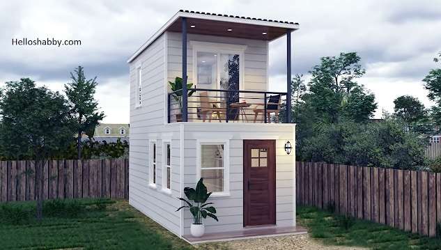 Penampakan Rumah Mungil Nan Ramping Ini Bikin Takjub, Desainnya Super Unik, Lihat Isi Dalamnya Bak Villa Mewah!