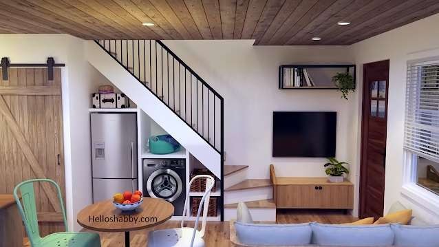 Penampakan Rumah Mungil Nan Ramping Ini Bikin Takjub, Desainnya Super Unik, Lihat Isi Dalamnya Bak Villa Mewah!