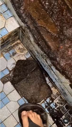 Wanita `Sombong` Review Kamar Mandi Jorok di Rumahnya dengan Gaya Kocak, Ini 9 Potretnya Bikin Netizen Mual