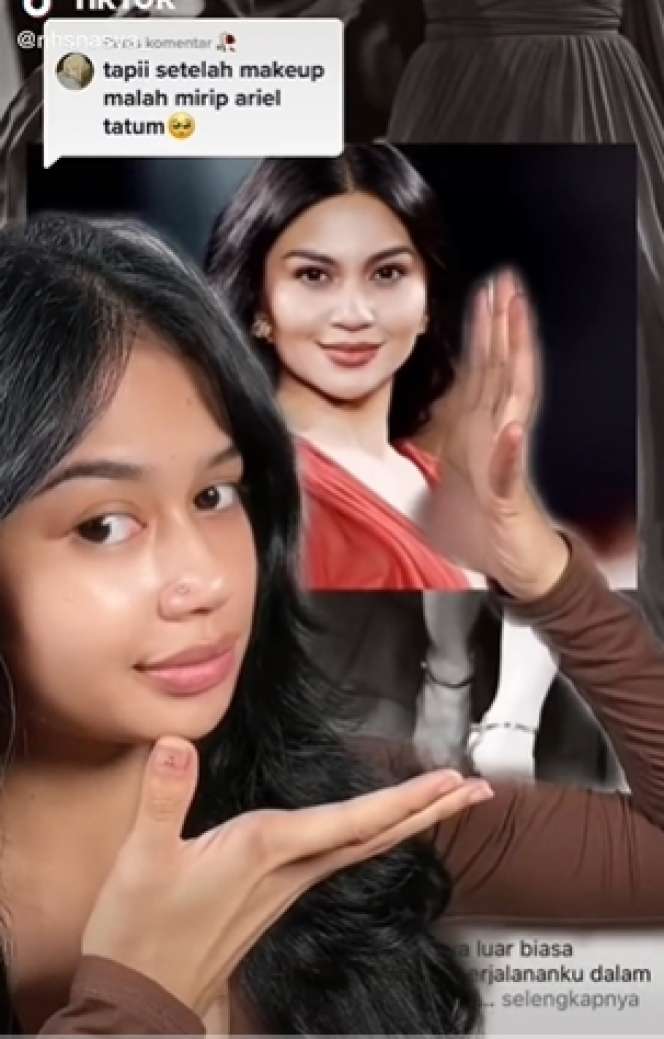 Niat Recreate Makeup Ala Ariel Tatum, Hasilnya Malah Mirip Artis yang Tersandung Video Syur, Lihat Potretnya Bikin Takjub