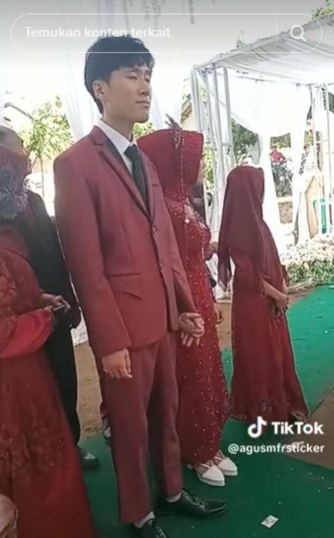 Viral Gadis Garut Dinikahi Oppa Korea yang Tampan, Keluarga Pria Alami Culture Shock Saat Resepsi!
