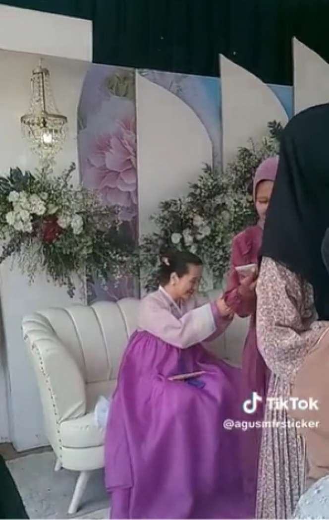Viral Gadis Garut Dinikahi Oppa Korea yang Tampan, Keluarga Pria Alami Culture Shock Saat Resepsi!