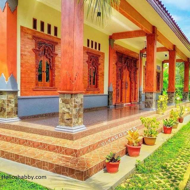 Rumah Ini Usung Konsep Jawa Modern, Tampilannya Super Cantik, Auto Ingat Rumah Nenek!