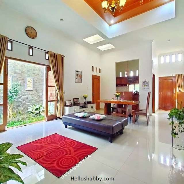 Rumah Ini Usung Konsep Jawa Modern, Tampilannya Super Cantik, Auto Ingat Rumah Nenek!