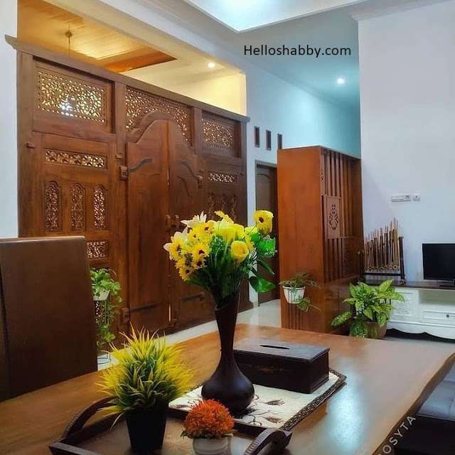 Rumah Ini Usung Konsep Jawa Modern, Tampilannya Super Cantik, Auto Ingat Rumah Nenek!