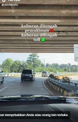 Viral Penampakan Ribuan Kuburan di Tengah Jalan Tol Cibubur, Bikin Geger Netizen, Ini 8 Potretnya Bikin Ngeri