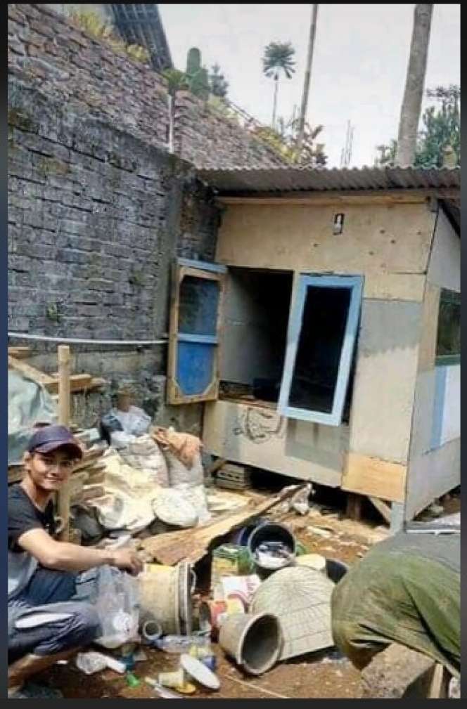 Dari Tahun ke Tahun Tempati Kamar yang Terbuat dari Bambu, Setelah Dimakeover Hasilnya Bikin Takjub