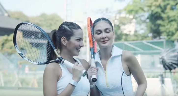Potret Ada Gaya Luna Maya VS Nia Ramadhani saat Bermain Tenis, Gak Mau Kalah Sama Nagita 