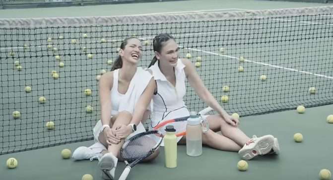 Potret Ada Gaya Luna Maya VS Nia Ramadhani saat Bermain Tenis, Gak Mau Kalah Sama Nagita 
