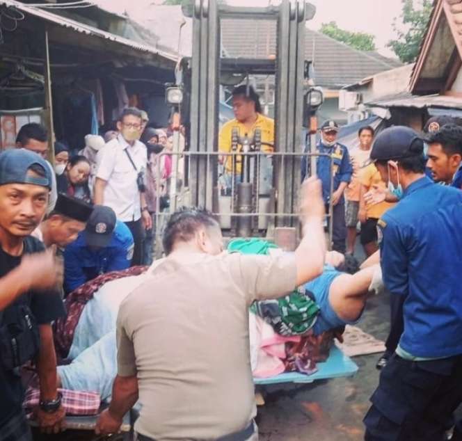 Potret Rumah Pria Tangerang Berbobot 300 Kg yang Dievakuasi Pakai Forklift, Ternyata Hanya Tinggal dengan Sang Ibu!