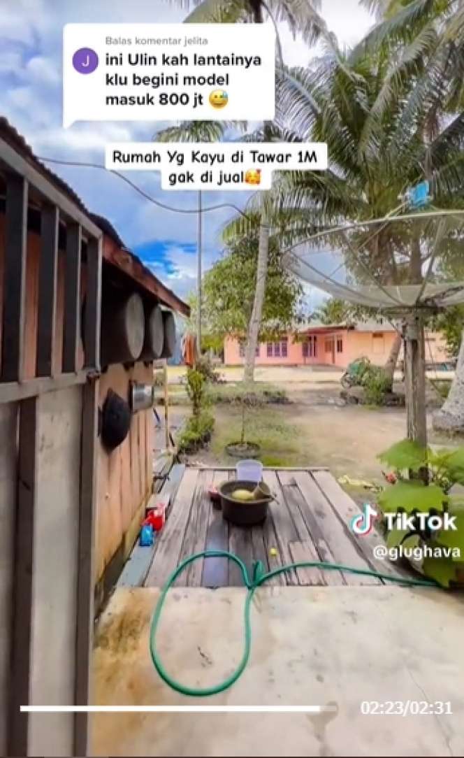 Penampakan Rumah dari Papan Kayu Ditawar Rp1 Miliar Tapi Ditolak, Ternyata Isinya Tak Biasa, Netizen: Pantes Rp1 M