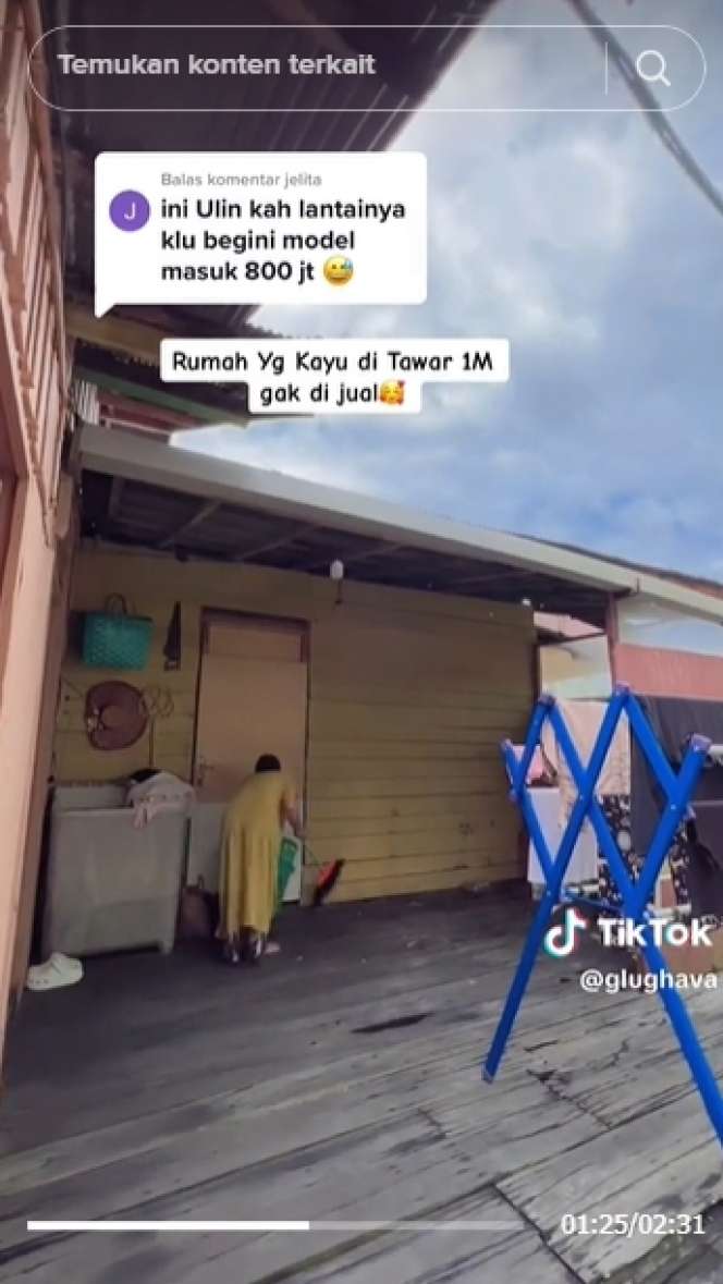 Penampakan Rumah dari Papan Kayu Ditawar Rp1 Miliar Tapi Ditolak, Ternyata Isinya Tak Biasa, Netizen: Pantes Rp1 M