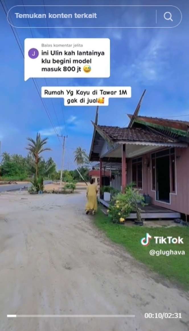 Penampakan Rumah dari Papan Kayu Ditawar Rp1 Miliar Tapi Ditolak, Ternyata Isinya Tak Biasa, Netizen: Pantes Rp1 M