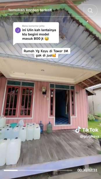 Penampakan Rumah dari Papan Kayu Ditawar Rp1 Miliar Tapi Ditolak, Ternyata Isinya Tak Biasa, Netizen: Pantes Rp1 M