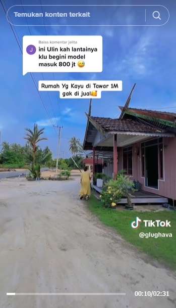 Penampakan Rumah dari Papan Kayu Ditawar Rp1 Miliar Tapi Ditolak, Ternyata Isinya Tak Biasa, Netizen: Pantes Rp1 M