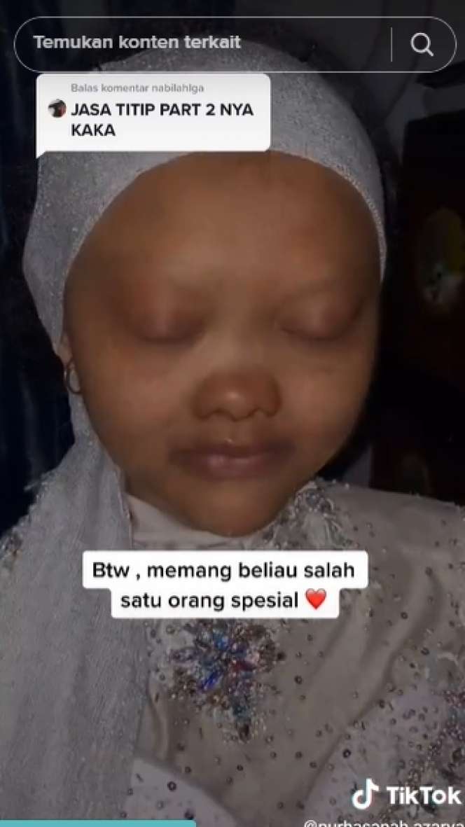 Wanita Spesial Tanpa Alis Dimakeup Jadi Pengantin, Hasilnya Disebut Bak Boneka India, Lihat Potretnya Bikin Pangling