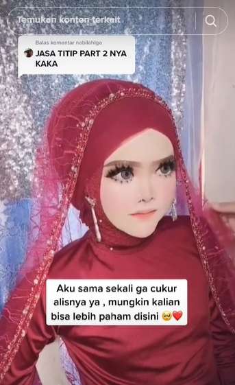 Wanita Spesial Tanpa Alis Dimakeup Jadi Pengantin, Hasilnya Disebut Bak Boneka India, Lihat Potretnya Bikin Pangling
