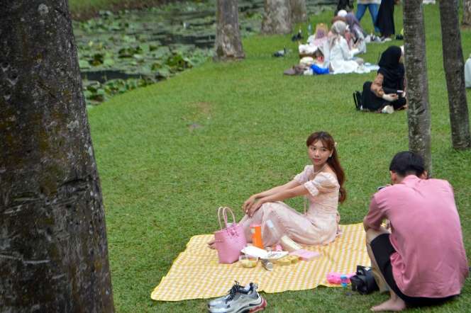 Bak di Eropa! Potret Taman Langsat 'Surganya' Para Konten Kreatif