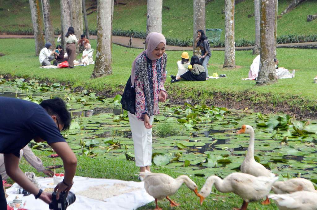 Bak di Eropa! Potret Taman Langsat 'Surganya' Para Konten Kreatif