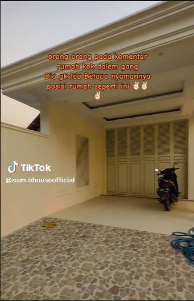 Penampakan Rumah Dalam Gang Sempit Ini Netizen Syok, Aksesnya Bikin Ngelus Dada, Tapi Huniannya Bak Vila Mewah!