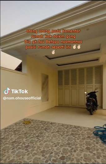 Penampakan Rumah Dalam Gang Sempit Ini Netizen Syok, Aksesnya Bikin Ngelus Dada, Tapi Huniannya Bak Vila Mewah!