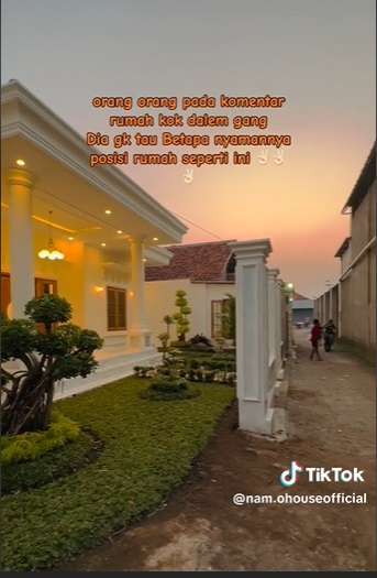 Penampakan Rumah Dalam Gang Sempit Ini Netizen Syok, Aksesnya Bikin Ngelus Dada, Tapi Huniannya Bak Vila Mewah!