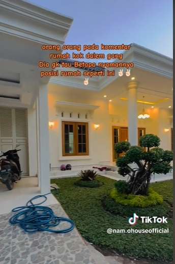 Penampakan Rumah Dalam Gang Sempit Ini Netizen Syok, Aksesnya Bikin Ngelus Dada, Tapi Huniannya Bak Vila Mewah!