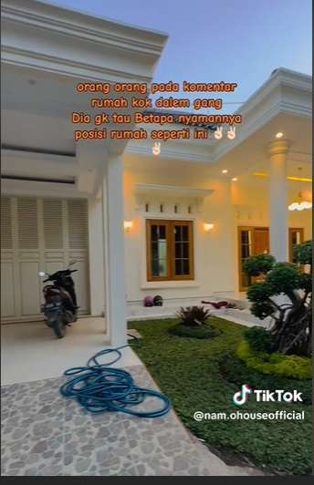 Penampakan Rumah Dalam Gang Sempit Ini Netizen Syok, Aksesnya Bikin Ngelus Dada, Tapi Huniannya Bak Vila Mewah!