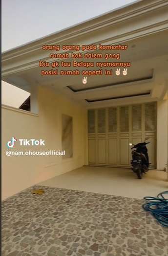 Penampakan Rumah Dalam Gang Sempit Ini Netizen Syok, Aksesnya Bikin Ngelus Dada, Tapi Huniannya Bak Vila Mewah!