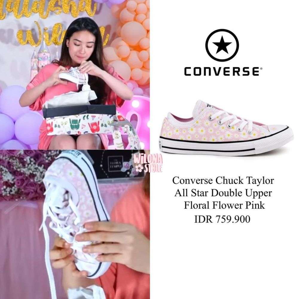 Potret Sekelas Natasha Wilona Pakai Sepatu Harga Rp300 Ribuan