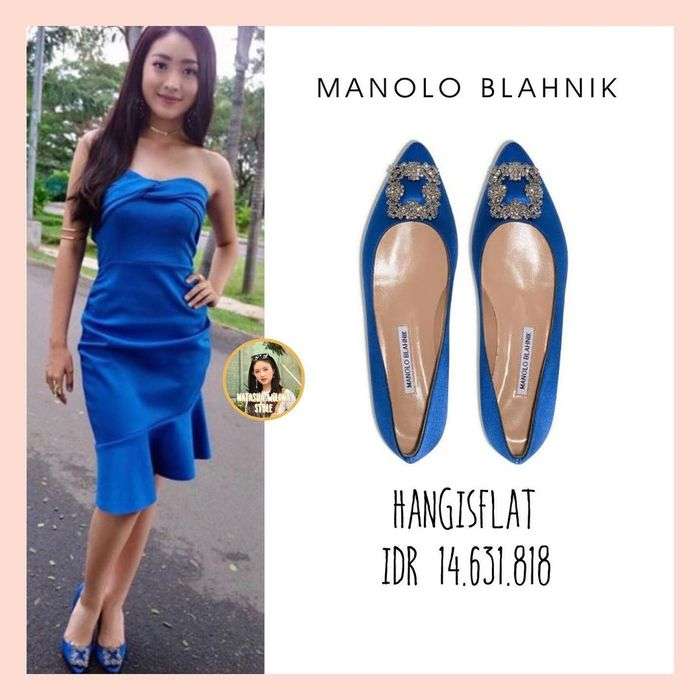 Potret Sekelas Natasha Wilona Pakai Sepatu Harga Rp300 Ribuan
