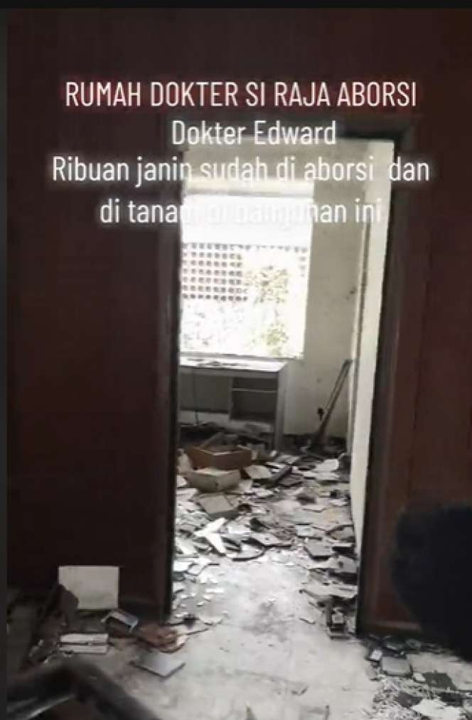Terbengkalai 10 Tahun, Ini Penampakan Rumah Dokter Edward yang Dikenal Sebagai Raja Aborsi, Diduga Banyak Janin Terkubur!