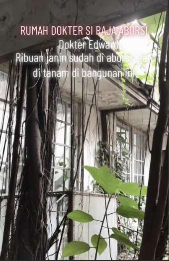 Terbengkalai 10 Tahun, Ini Penampakan Rumah Dokter Edward yang Dikenal Sebagai Raja Aborsi, Diduga Banyak Janin Terkubur!