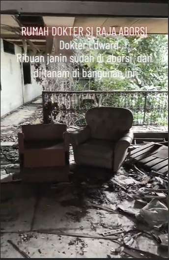 Terbengkalai 10 Tahun, Ini Penampakan Rumah Dokter Edward yang Dikenal Sebagai Raja Aborsi, Diduga Banyak Janin Terkubur!
