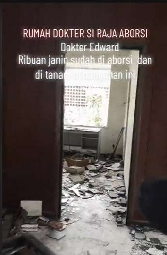 Terbengkalai 10 Tahun, Ini Penampakan Rumah Dokter Edward yang Dikenal Sebagai Raja Aborsi, Diduga Banyak Janin Terkubur!