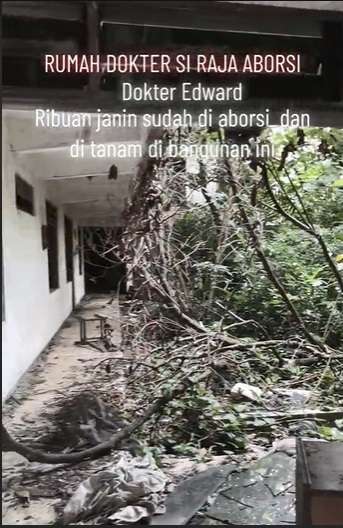 Terbengkalai 10 Tahun, Ini Penampakan Rumah Dokter Edward yang Dikenal Sebagai Raja Aborsi, Diduga Banyak Janin Terkubur!