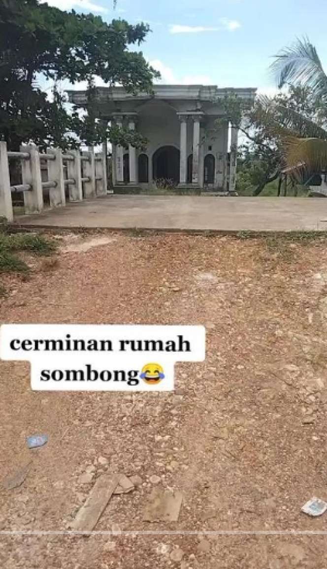 Viral Rumah Paling Sombong, Luarnya Megah Bak Istana di Negeri Dongeng, Ternyata Dalamnya Zonk