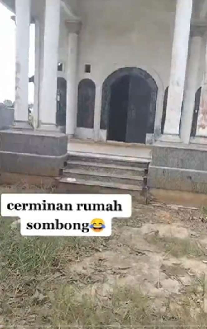 Viral Rumah Paling Sombong, Luarnya Megah Bak Istana di Negeri Dongeng, Ternyata Dalamnya Zonk
