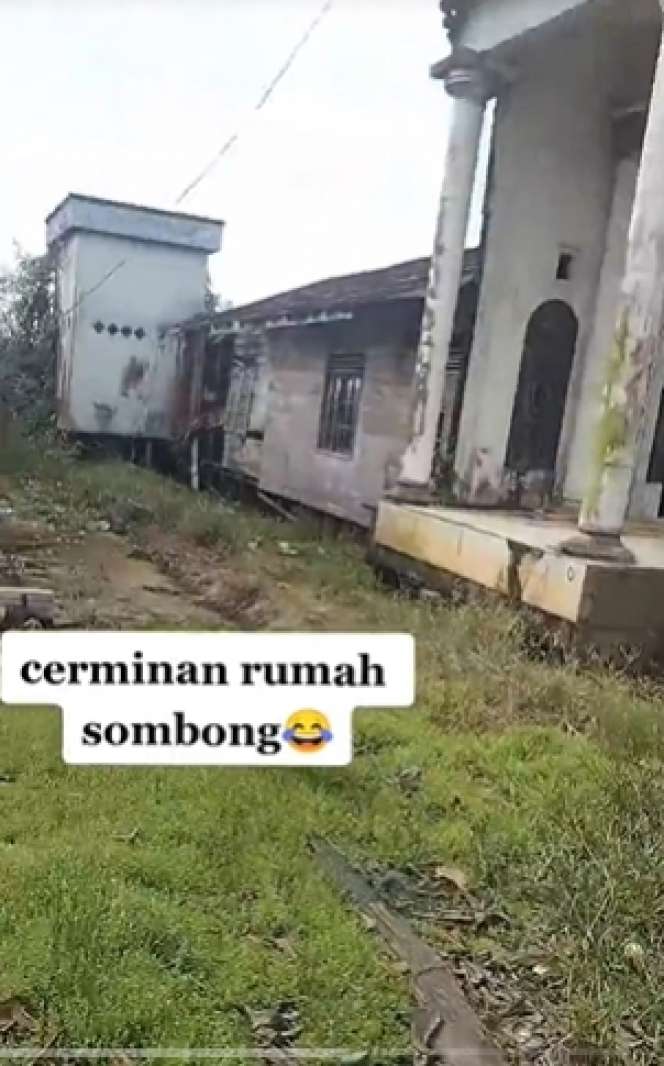 Viral Rumah Paling Sombong, Luarnya Megah Bak Istana di Negeri Dongeng, Ternyata Dalamnya Zonk