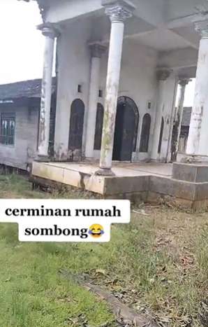Viral Rumah Paling Sombong, Luarnya Megah Bak Istana di Negeri Dongeng, Ternyata Dalamnya Zonk