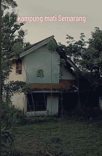 Ada Mitos Arwah Kakek yang Sering Muncul, Ini Penampakan Kampung Mati di Semarang, Kini Sepi Tak Berpenghuni!