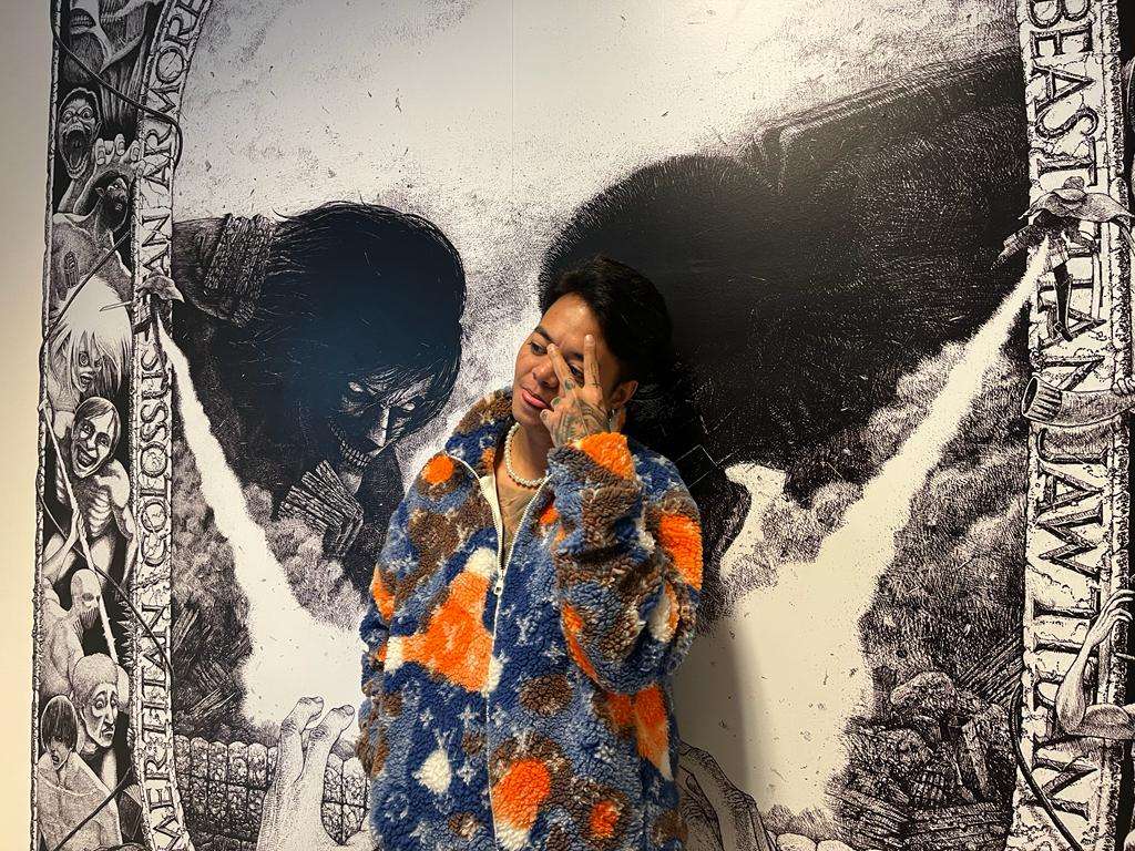 Potret Reza Arap Tak Berhenti Nganga Lihat Hasil Karya Hajime Isayama