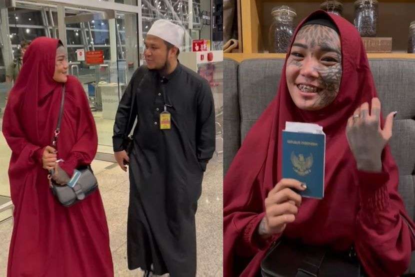 Kisah Hidup Wanita Punk yang Pilih Hijrah, Dulu Tubuhnya Penuh Tato Kini Penampilannya Berubah Drastis!