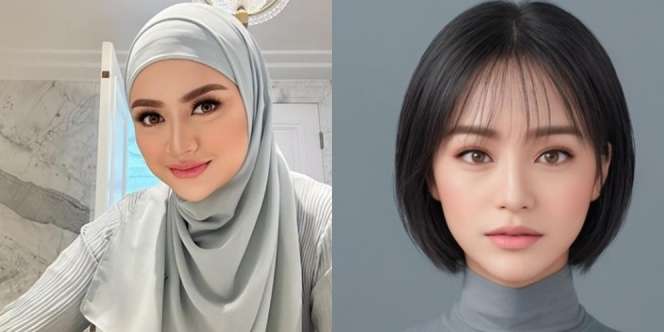 Deretan Selebriti Berhijab yang Ikut Trend AI Korea, Wajah Melly Goeslow Langsung Jadi Sorotan!