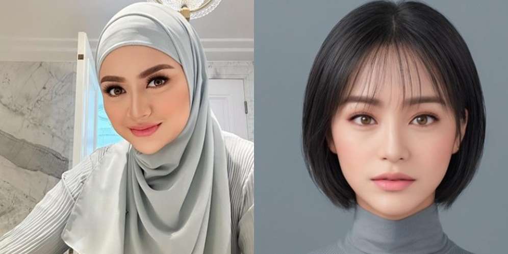 Deretan Selebriti Berhijab yang Ikut Trend AI Korea, Wajah Melly Goeslow Langsung Jadi Sorotan!