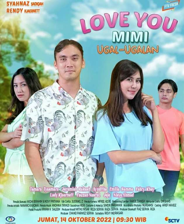 Momen Kebersamaan Syahnaz dan Rendy Kjaernett yang Sering Dipasangkan Jadi Suami Istri di FTV, Netizen: `Terlalu Menghayati Peran`