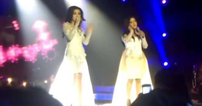 Potret Lawas Syahrini dan Aisyahrani, Dandanannya Menor Ciri Khas Bibir Merah Merona, Sempat Jadi Duo Dangdut Hits