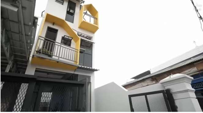 Potret Rumah Mungil Selebar 3,8 Meter, Punya Desain Unik yang Bikin Betah Seharian!