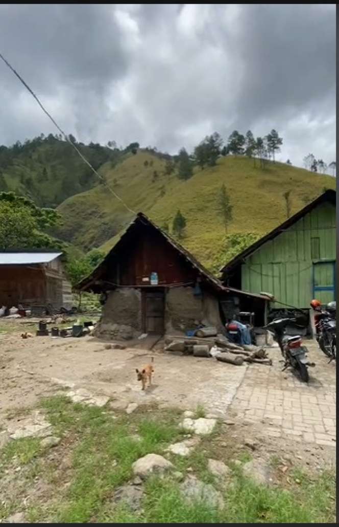Potret Rumah Tanah Tertua di Pulau Samosir, Berdiri Kokoh Selama 300 Tahun, Dikelilingi Bukit Indah Bak Hamparan Surga!